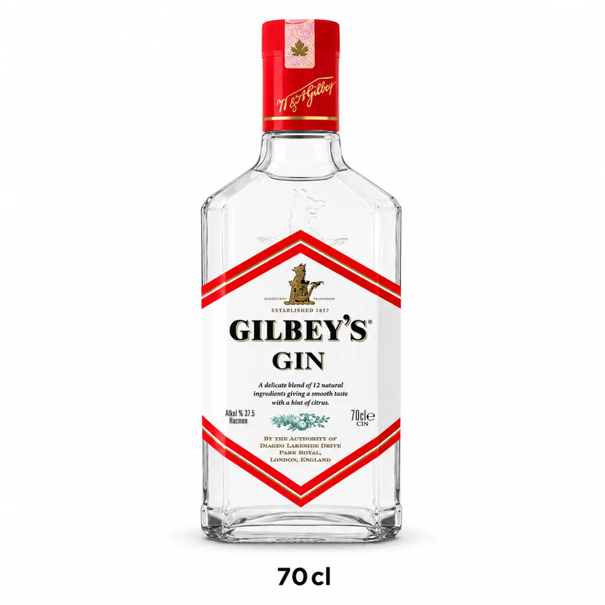 Gilbeys Gin 70Cl