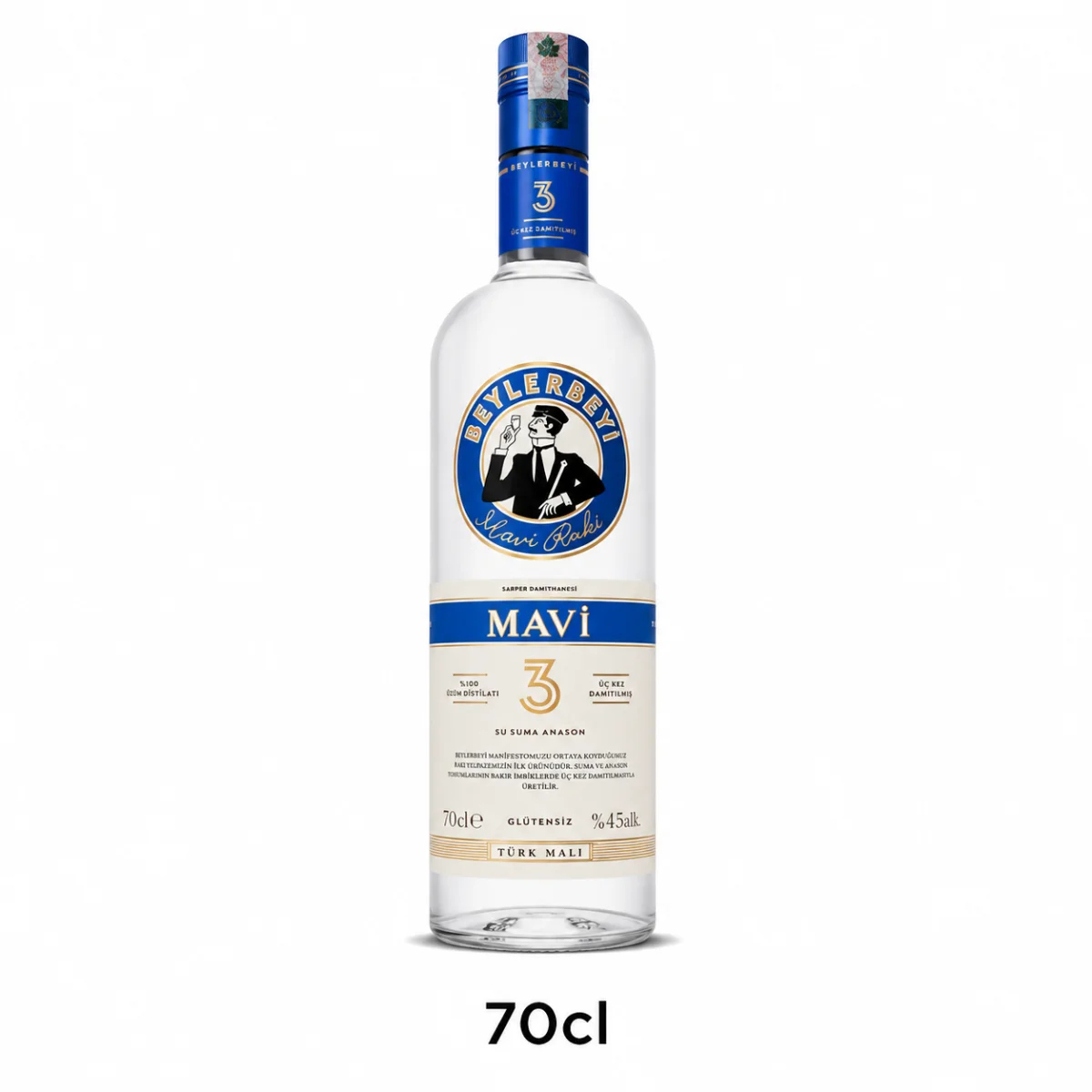 Beylerberi Mavi 70Cl