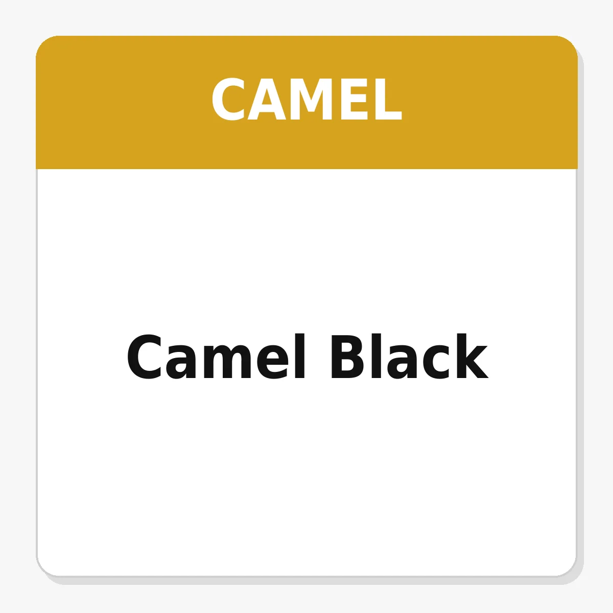 Camel Black