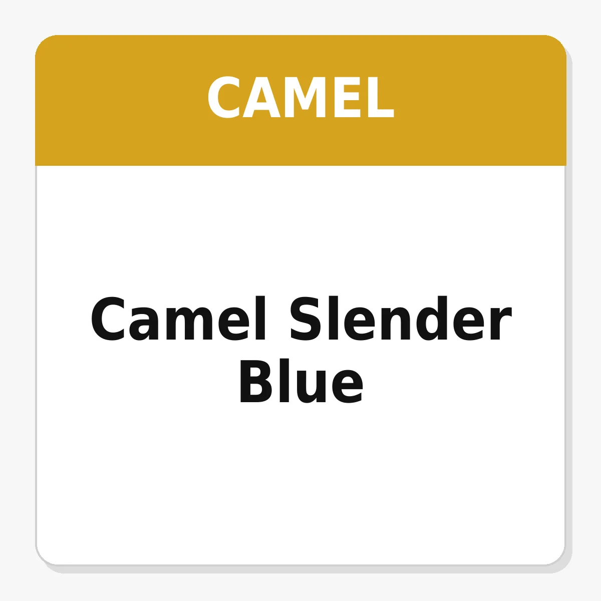 Camel Slender Blue