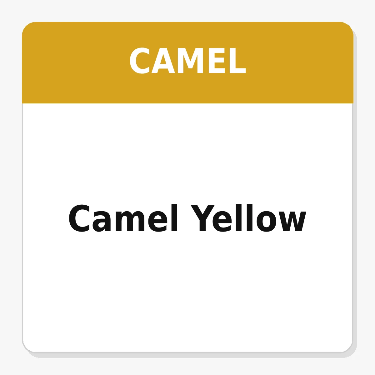 Camel Yellow