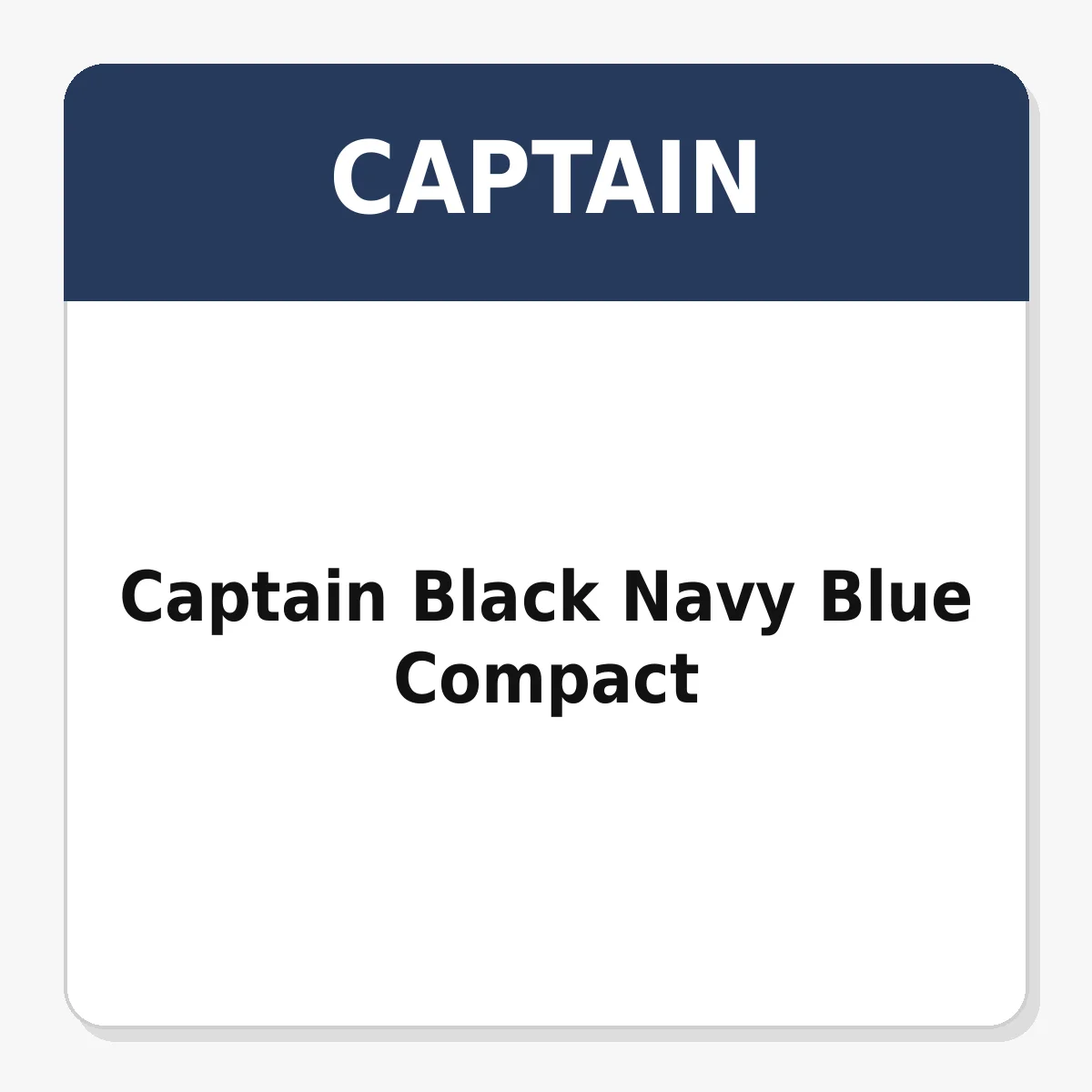 Captain Black Navy Blue Compact