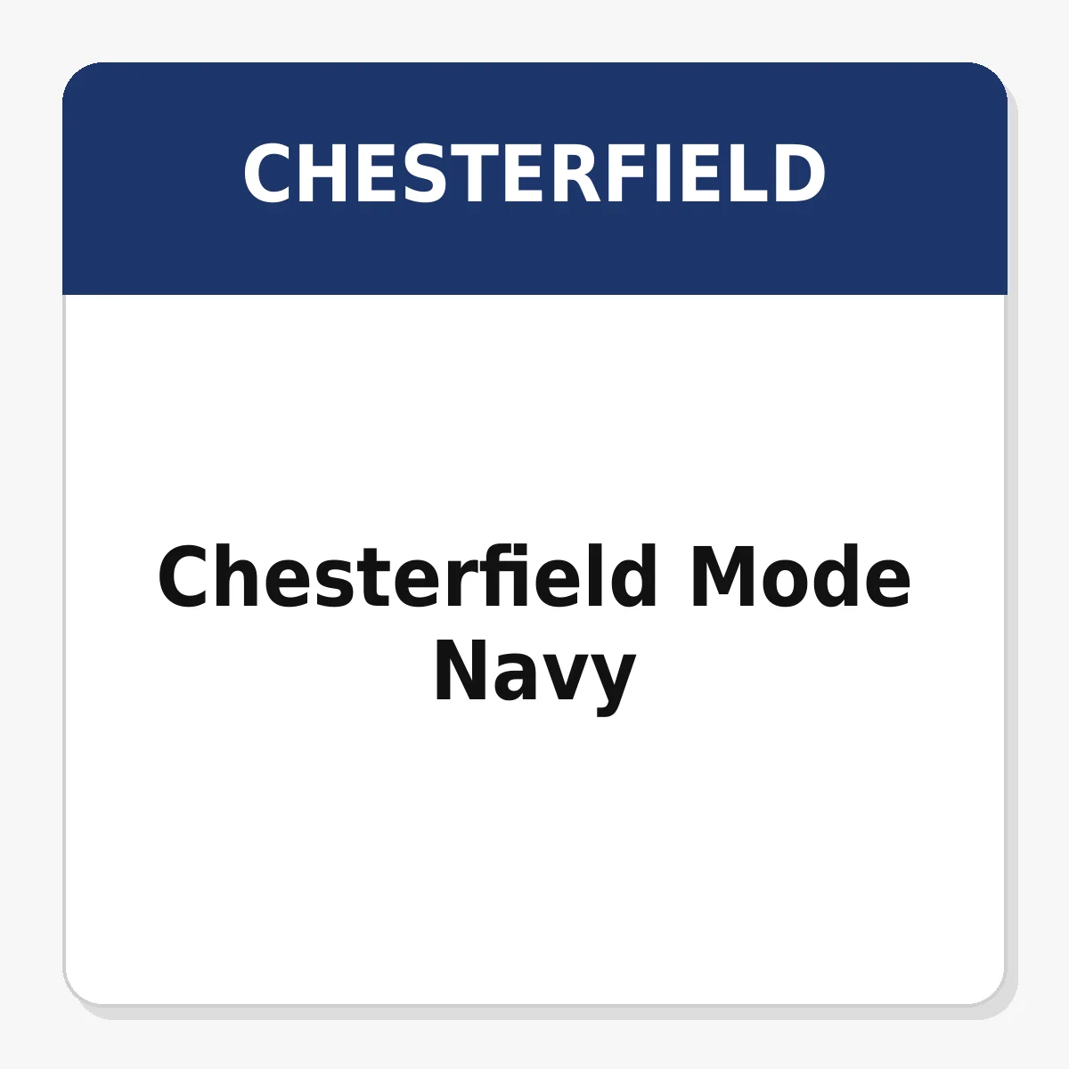 Chesterfield Mode Navy
