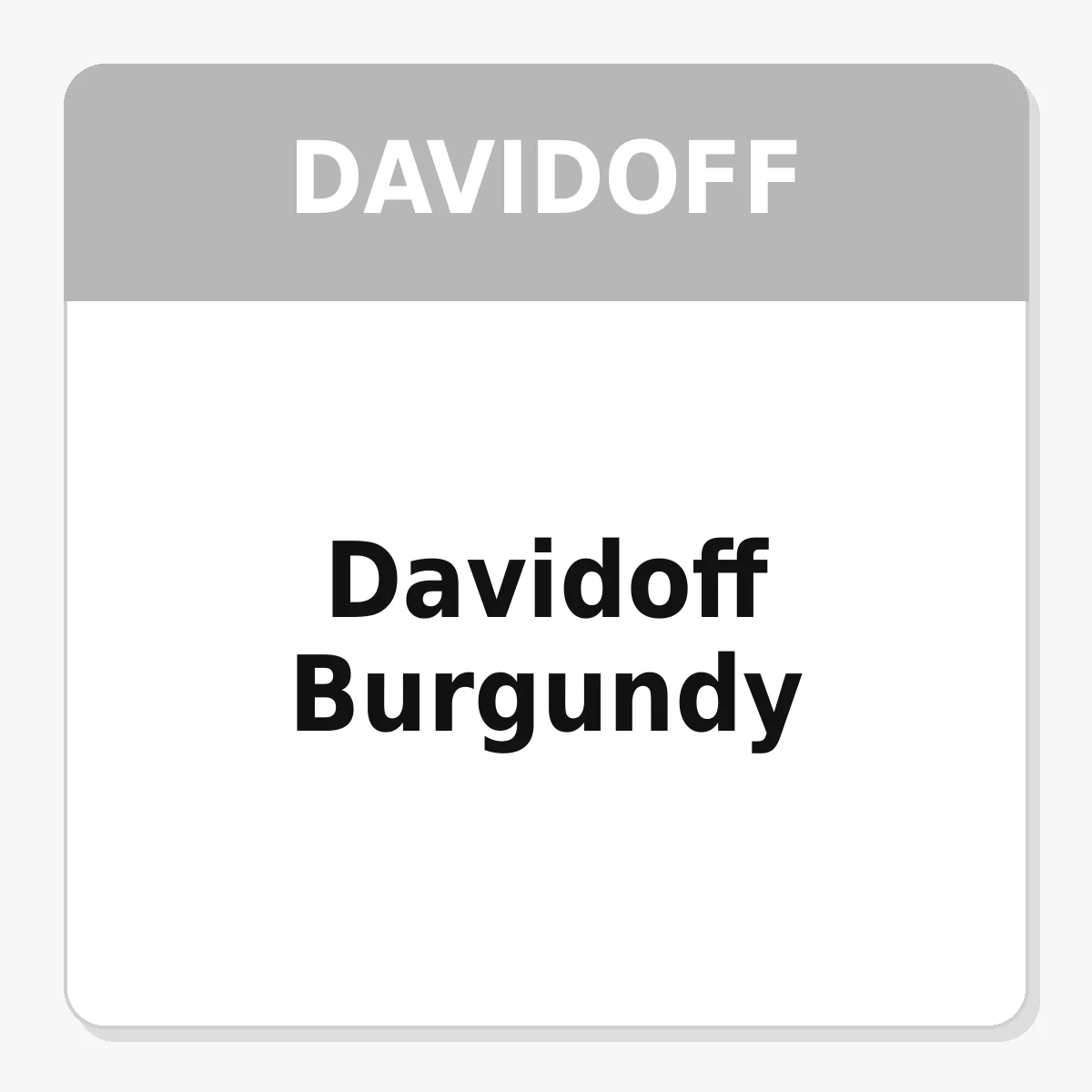 Davidoff Burgundy