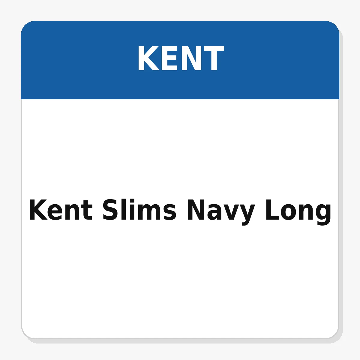 Kent Slims Navy Long