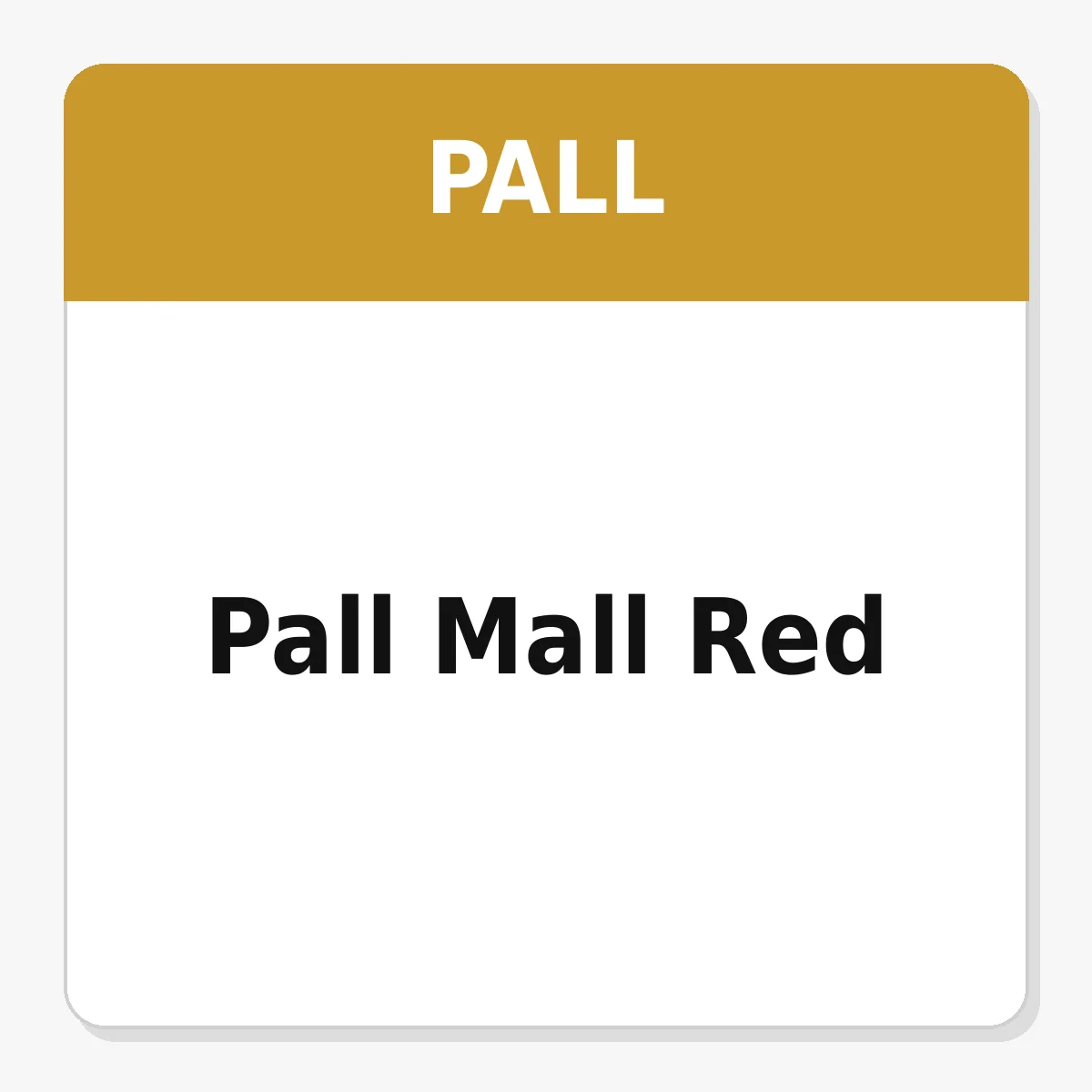 Pall Mall Red