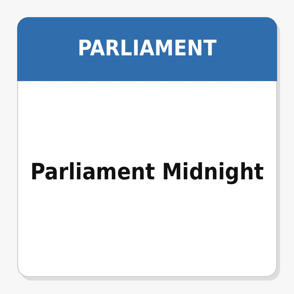 Parliament Midnight