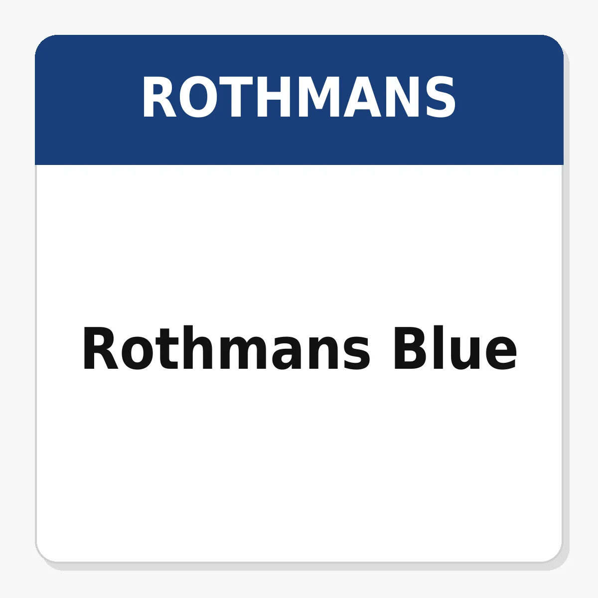 Rothmans Blue