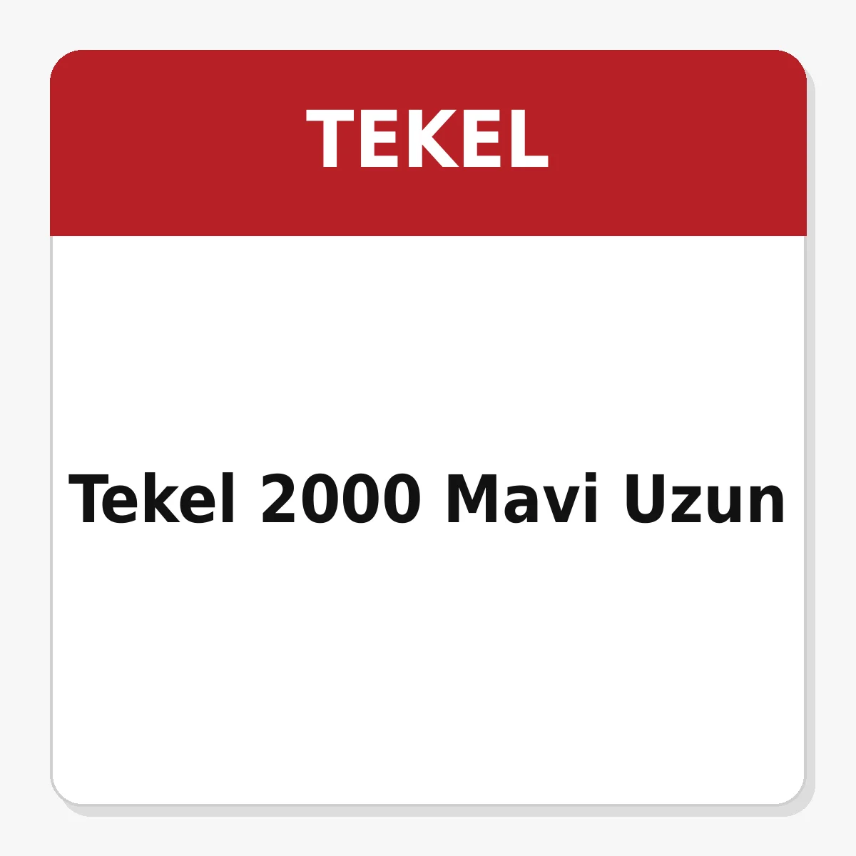 Tekel 2000 Mavi Uzun