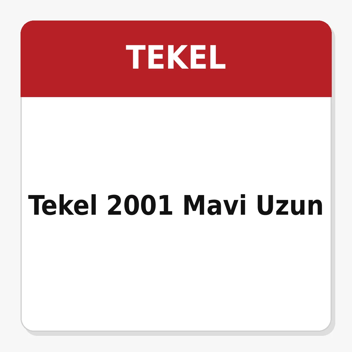 Tekel 2001 Mavi Uzun