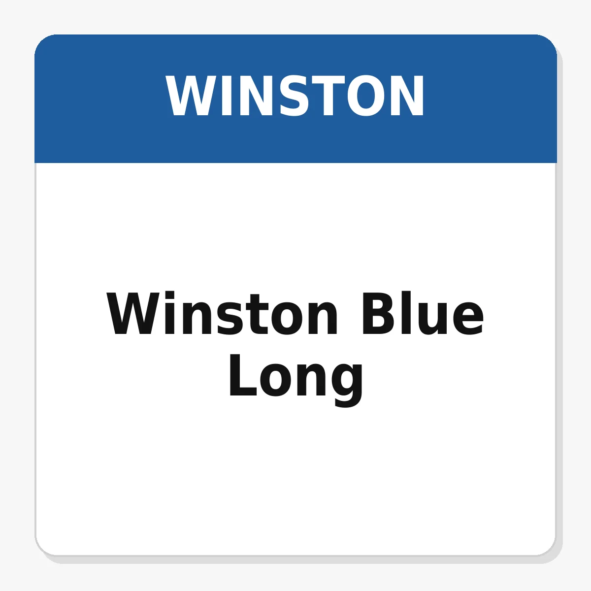 Winston Blue Long