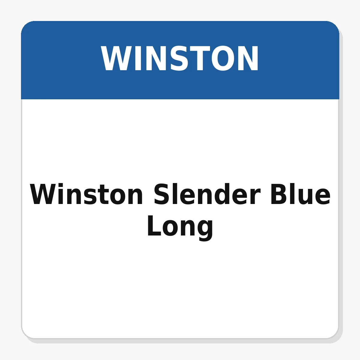 Winston Slender Blue Long